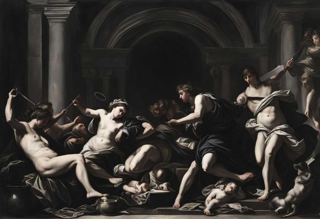 Dark-shadowy-figures-embodying-vice-surrounded-by-symbols-of-sin-contrasting-with-light-and-virtu_ejkd