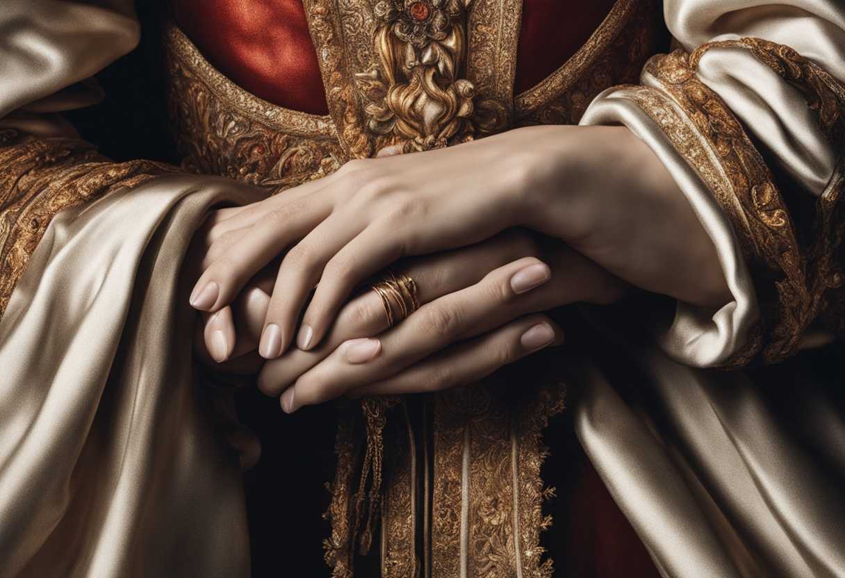 Generous-hands-offering-abundance-contrasting-with-closed-fists-rich-colors-warm-light-symbolic-_qcfl