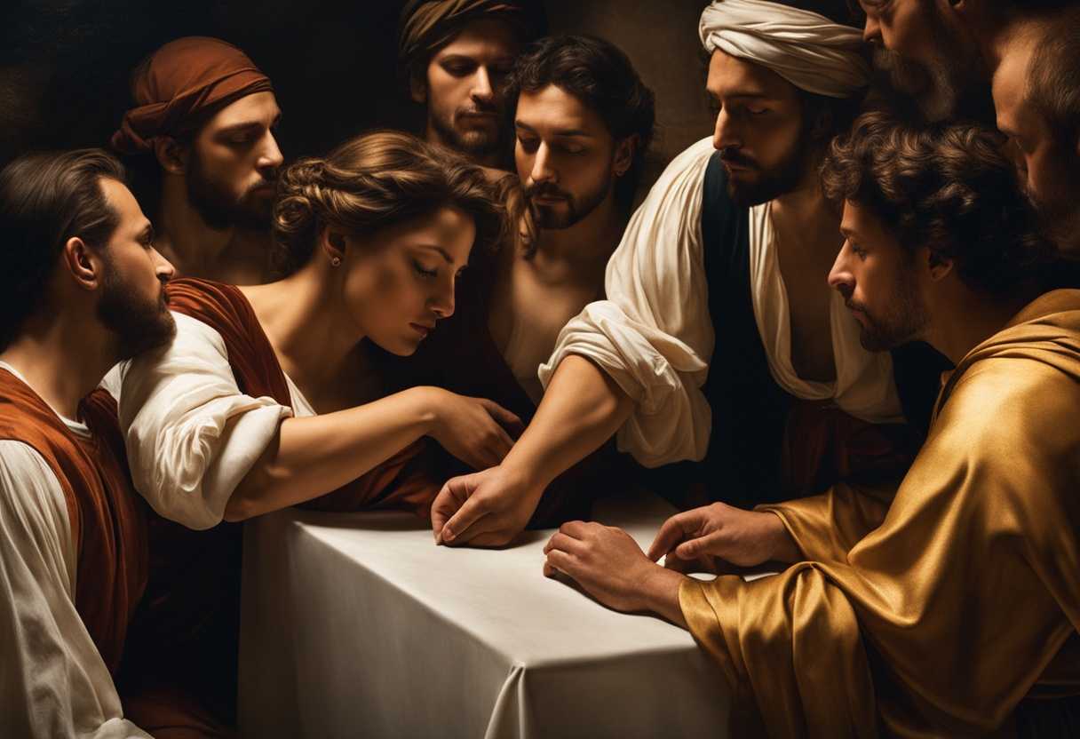 Dramatic-scene-of-a-diverse-group-seeking-forgiveness-illuminated-by-soft-warm-light-hopeful-expr_usay