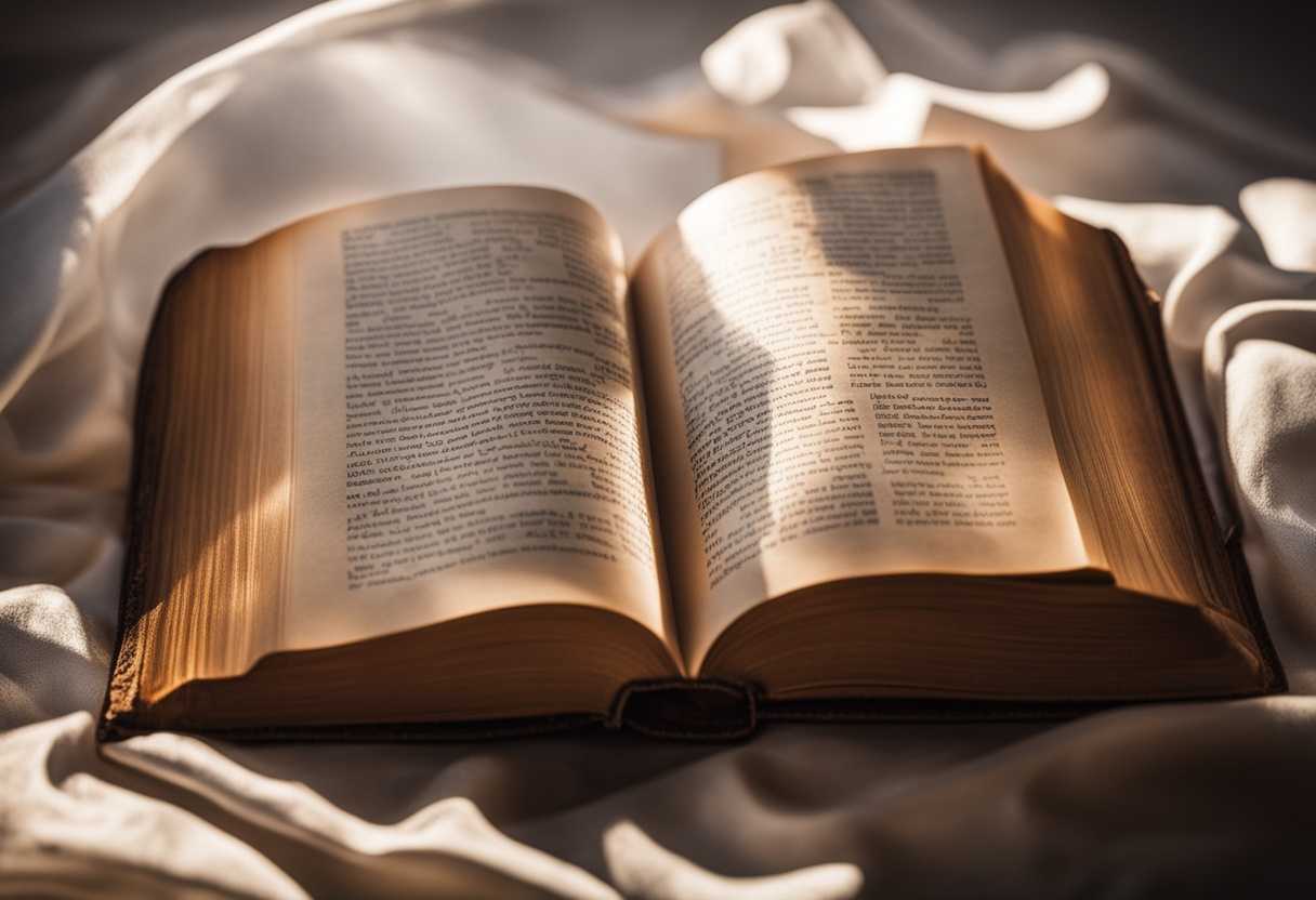 Open-Bible-with-glowing-pages-surrounded-by-soft-light-symbolizing-divine-revelation-and-guidance_mehj