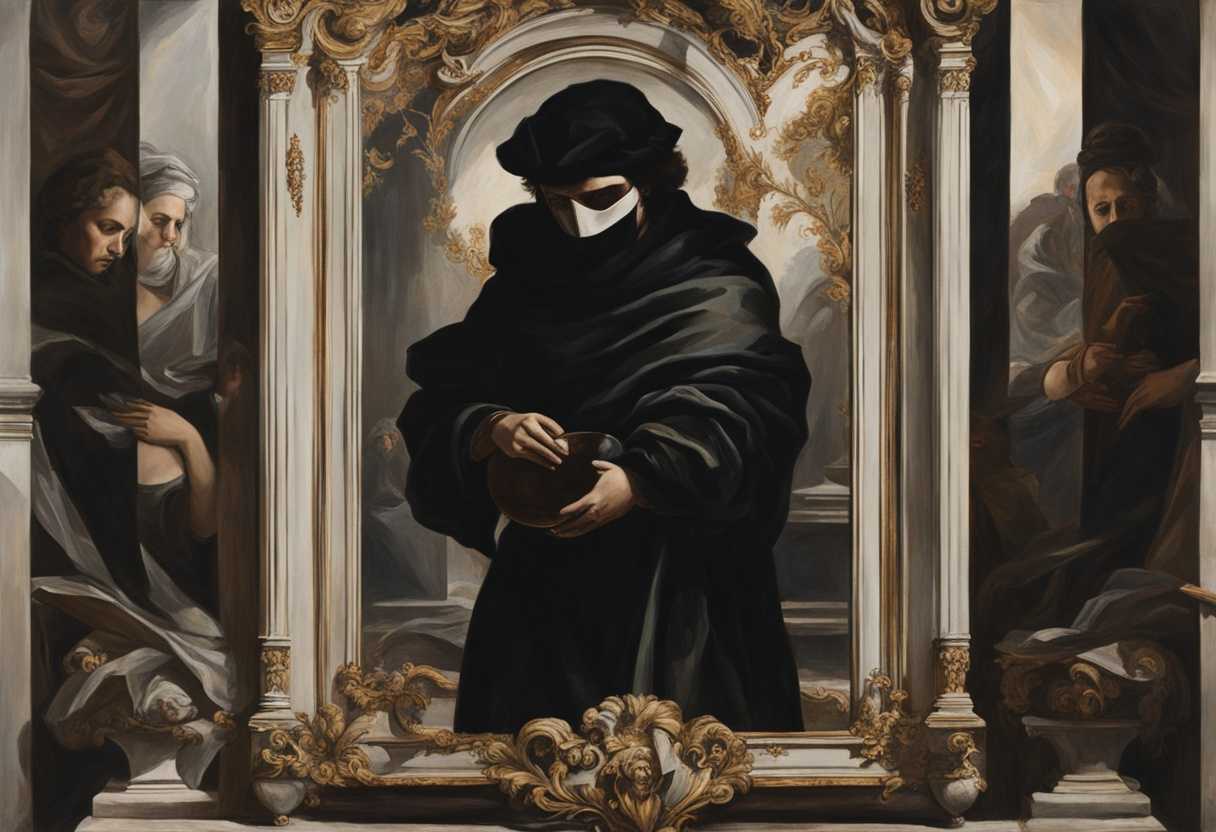 Dark-shadowy-figure-with-a-mask-surrounded-by-broken-mirrors-symbolizing-deceit-and-moral-corrupt_olnm