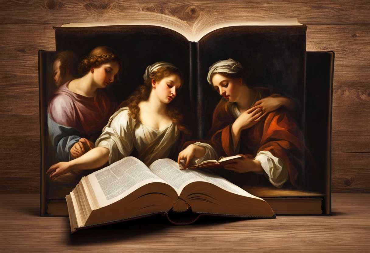 Open-Bible-with-clear-modern-text-surrounded-by-diverse-readers-warm-light-inviting-atmosphere_bofs