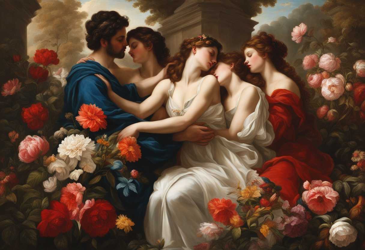 A-serene-scene-of-diverse-people-embracing-surrounded-by-blooming-flowers-symbolizing-love-and-for_ccvm