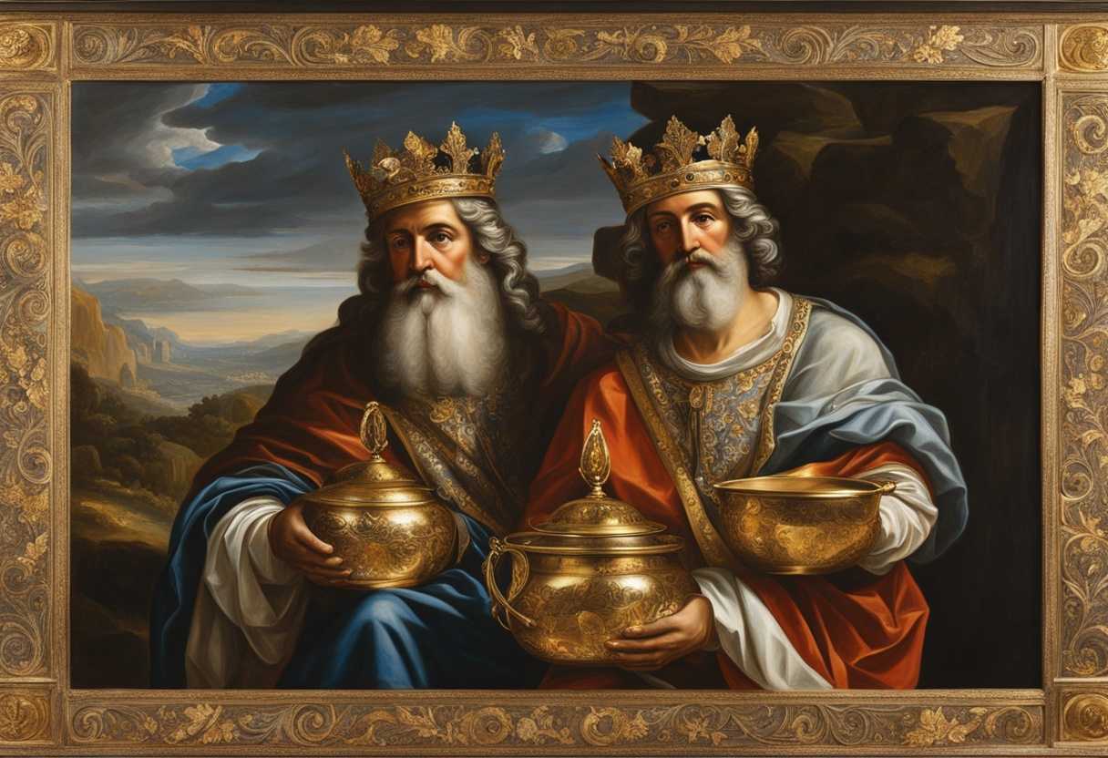 Biblical-figure-Heldai-carrying-gold-and-silver-ancient-setting-detailed-crowns-Zechariah-6-10_zbwv
