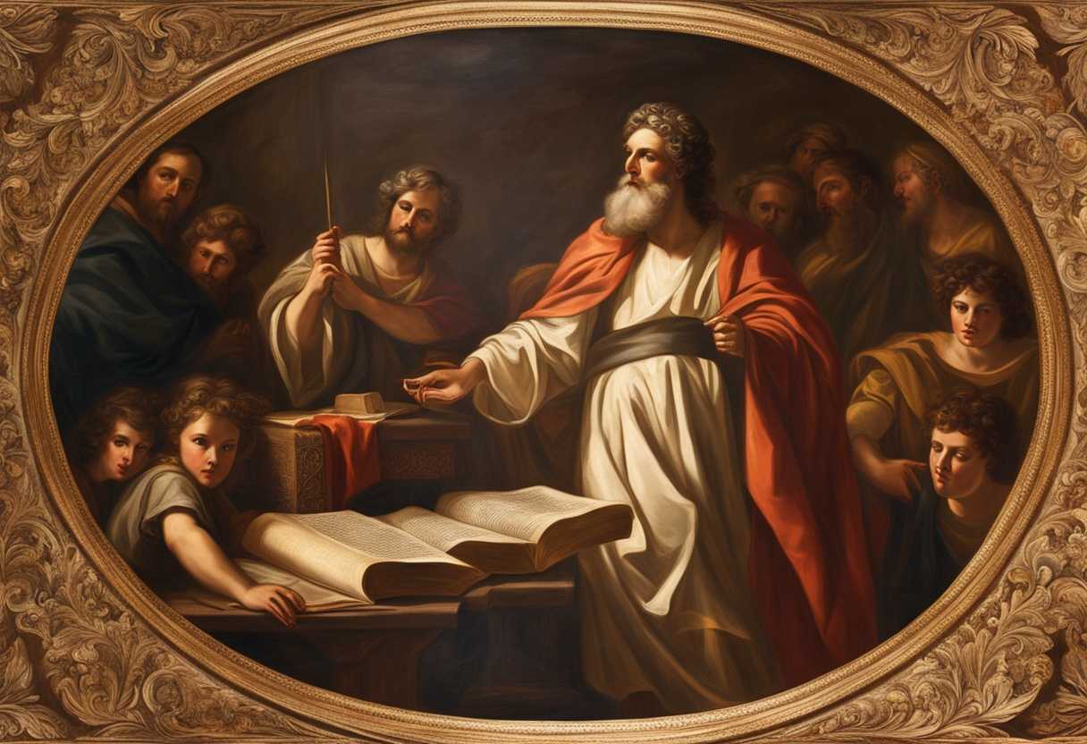 Biblical-scene-of-Jediah-descendant-of-King-David-surrounded-by-ancient-scrolls-divine-light_ktpm