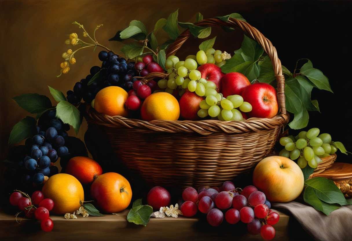 Baskets-overflowing-with-food-symbolizing-abundance-and-divine-blessings-vibrant-colors-serene-se_ahjt