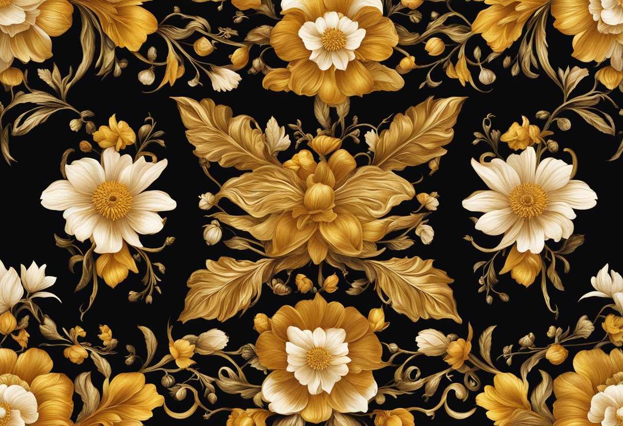 Golden-bees-buzzing-around-vibrant-flowers-symbolizing-community-hard-work-and-divine-abundance_jfik