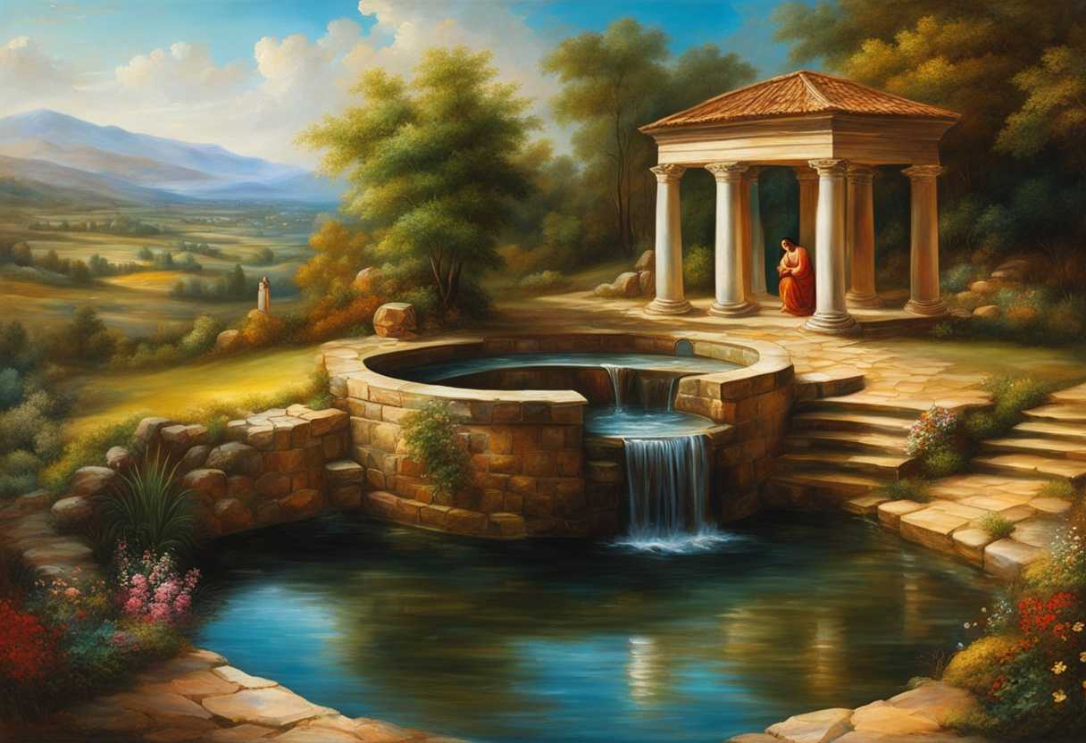 Ancient-well-serene-landscape-Jesus-and-Samaritan-woman-spiritual-connection-vibrant-colors-8k-_agkk