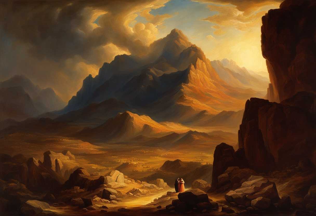 Majestic-Mount-Sinai-glowing-under-divine-light-Moses-receiving-commandments-sacred-atmosphere-s_xrgg