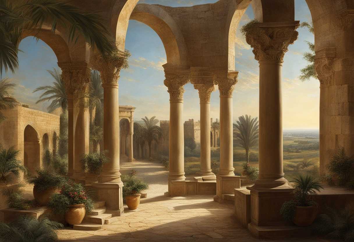 Spacious-ancient-city-of-Rafah-lush-landscapes-biblical-context-tribe-of-Judah-serene-atmosphere_gyke