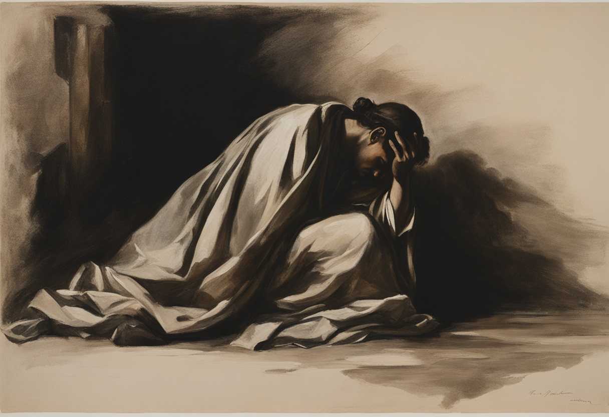 A-weary-figure-in-tattered-robes-head-bowed-surrounded-by-shadows-expressing-deep-sorrow_gzrq