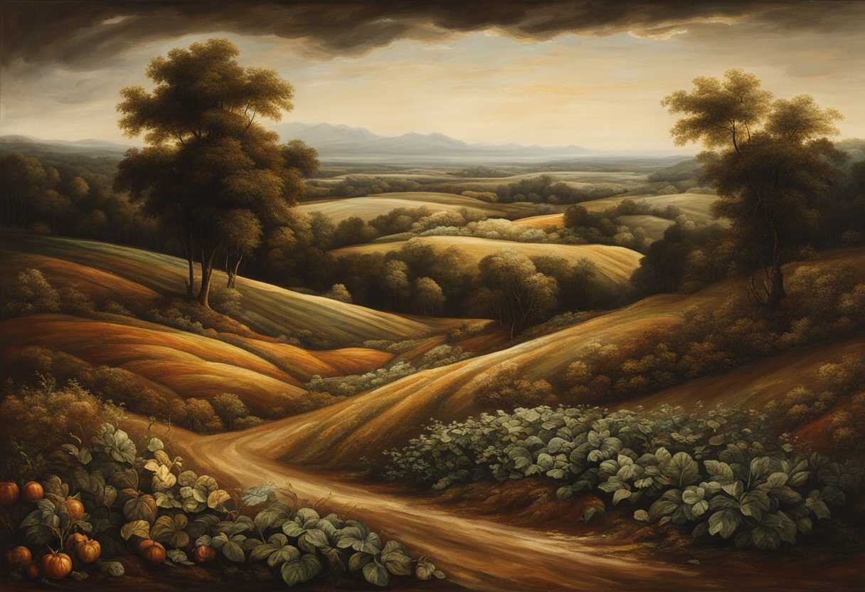 Earthy-landscape-with-rich-soil-sprouting-plants-symbolizing-humble-origins-and-spiritual-growth_xlmc