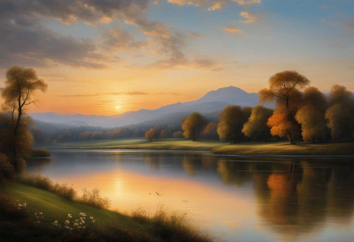Serene-evening-landscape-soft-twilight-glow-peaceful-reflection-nature-s-transition-divine-creat_tvyc