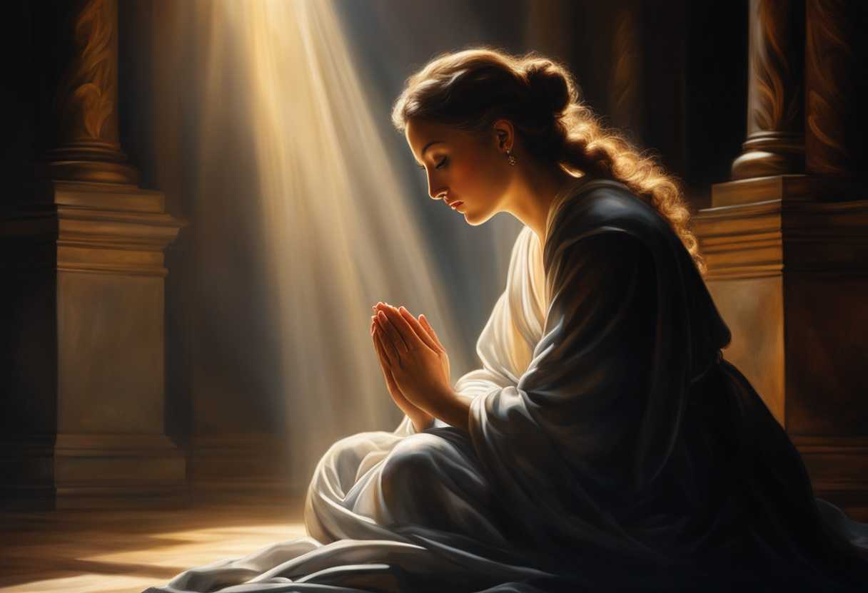 Radiant-light-illuminating-a-serene-figure-in-prayer-deep-spiritual-connection-ethereal-atmosphere_cvbc