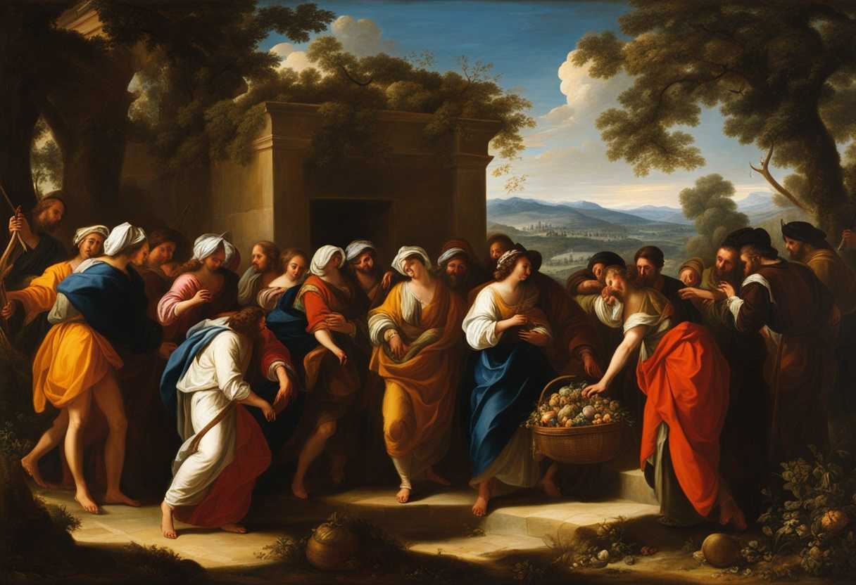 Pilgrims-singing-joyful-psalms-journeying-to-Jerusalem-surrounded-by-lush-landscapes-spiritual-lo_daiw