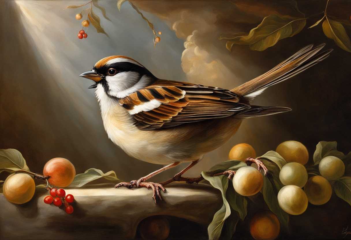 Sparrow-falling-gently-divine-light-illuminating-symbolizing-God-s-care-and-intimate-knowledge-se_qpkr