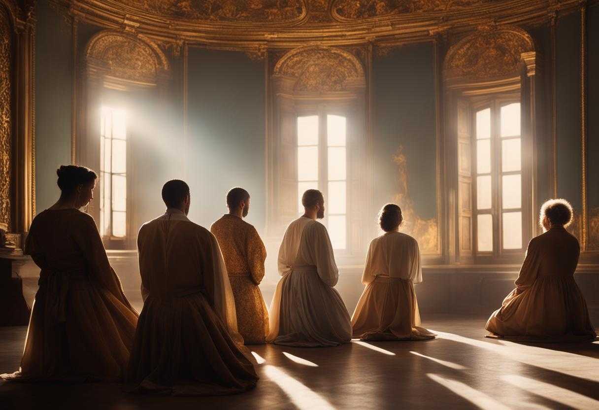 group-of-people-praying-soft-light-illuminates-their-faces-serene-and-contemplative-atmosphere-in_ymoe
