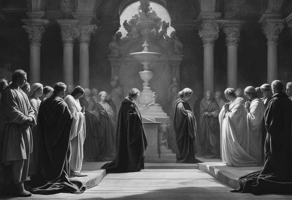 group-of-people-praying-together-solemnity-unity-togetherness-serene-atmosphere-black-and-white
