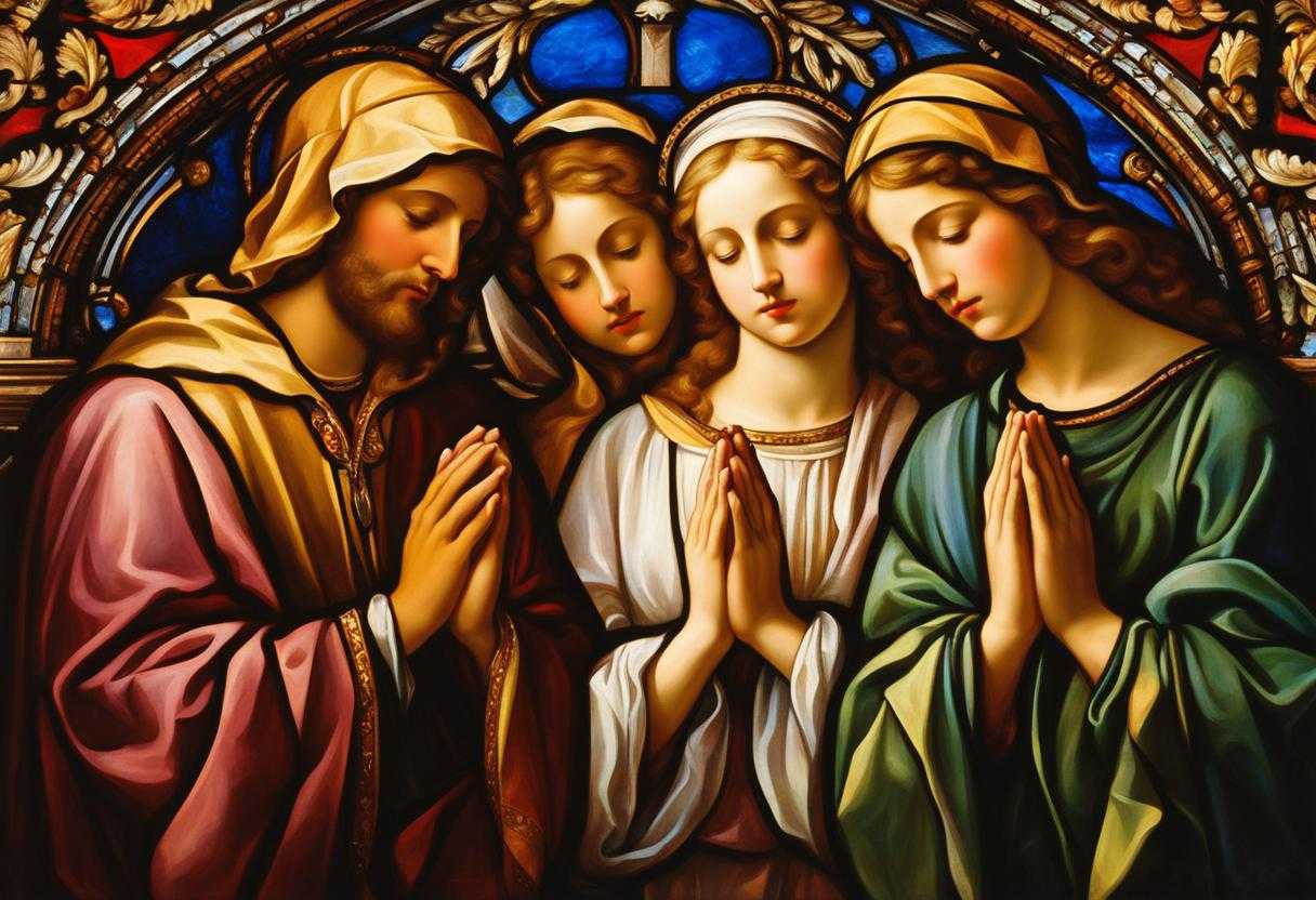 group-of-people-praying-warm-soft-light-stained-glass-windows-gentle-glow-bowed-heads-clasped-h_uutf