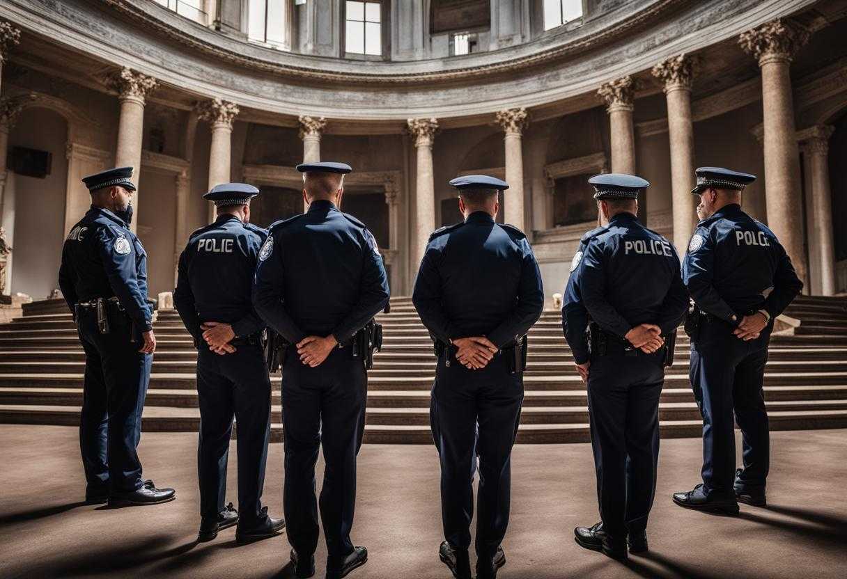 group-of-police-officers-standing-in-a-circle-heads-bowed-in-prayer-uniforms-and-badges-catching-t_rgwc