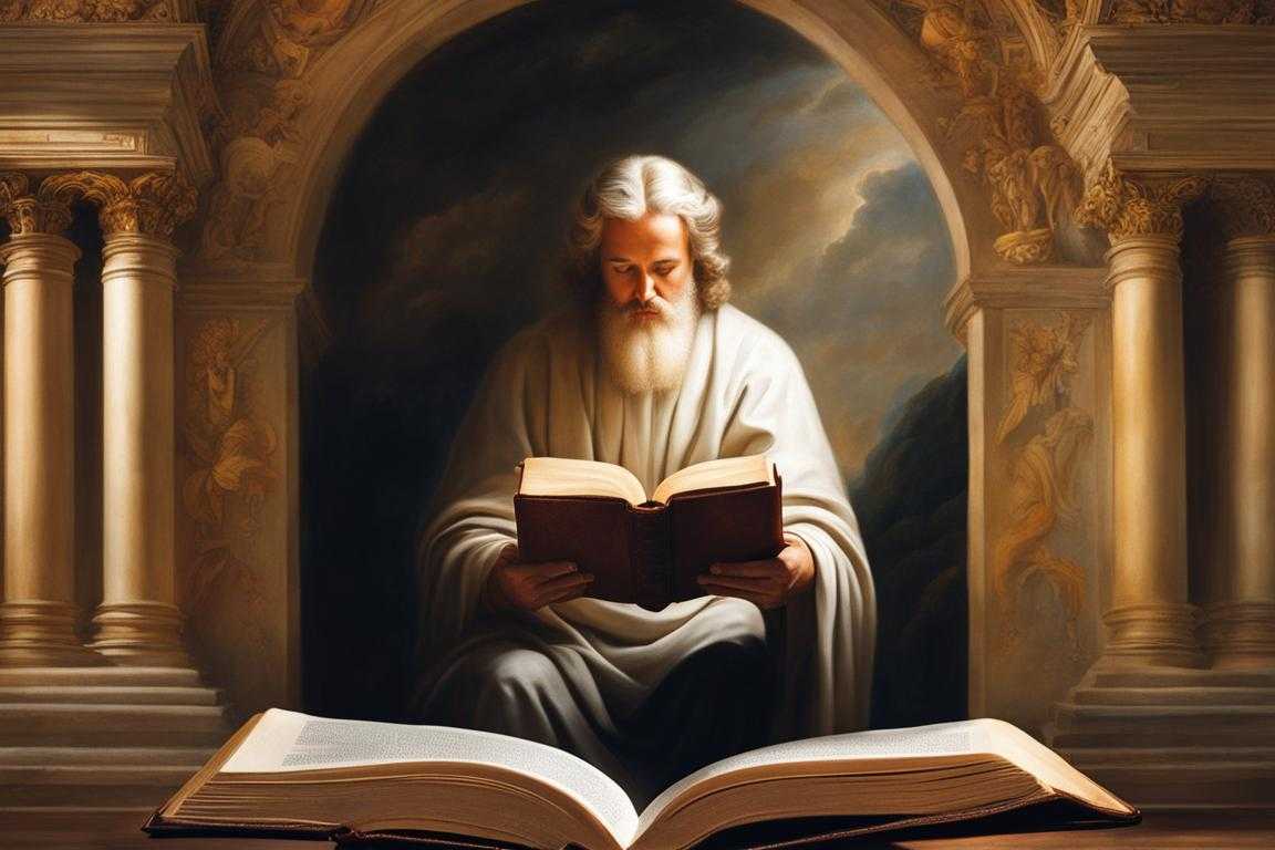 person-holding-open-Bible-peaceful-contemplative-pose-soft-natural-light-serene-spiritual-atmosph