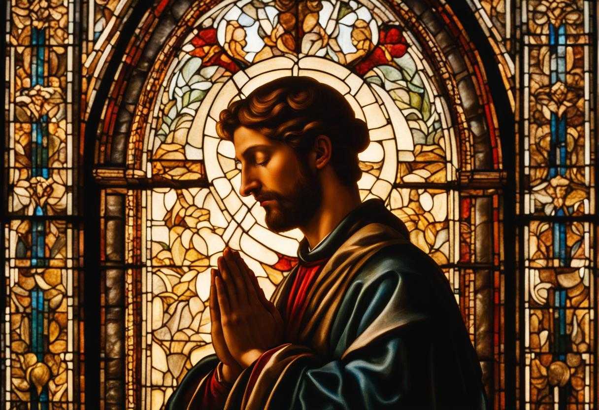 person-praying-in-religious-setting-soft-light-through-stained-glass-warm-glow-hands-clasped-in-s