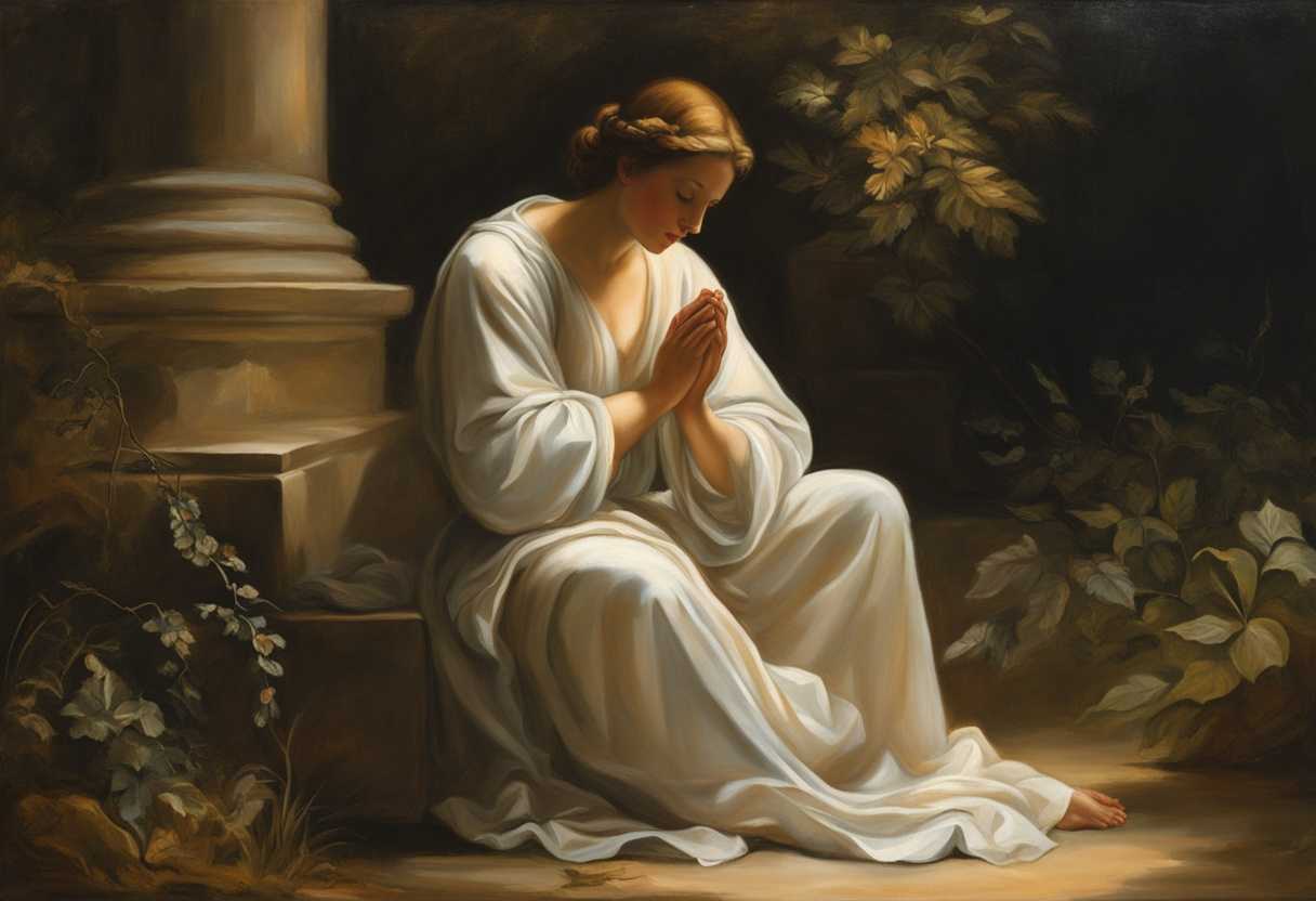 A-serene-figure-kneeling-in-prayer-soft-light-illuminating-their-face-surrounded-by-nature-s-tranq_swnl