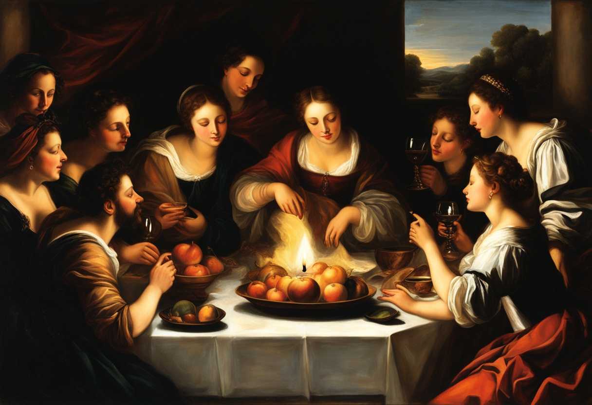A-serene-gathering-of-friends-sharing-stories-candles-flickering-warm-smiles-heartfelt-memories_lvwh