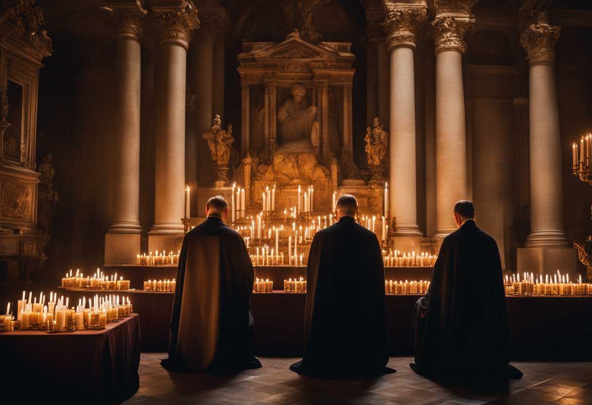 Priests-in-prayer-surrounded-by-candles-seeking-divine-inspiration-serene-atmosphere-soft-light-_xrrl