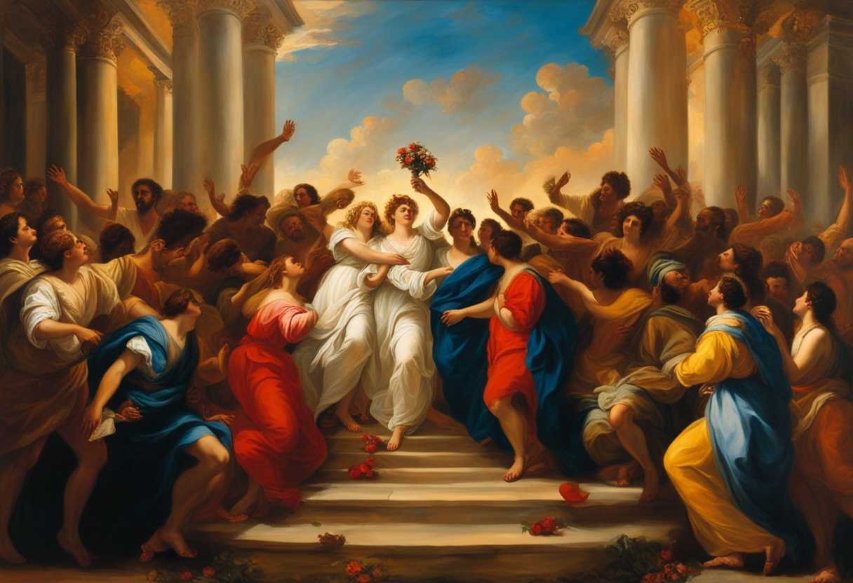 Joyful-gathering-under-a-radiant-sky-people-embracing-hearts-uplifted-vibrant-colors-divine-ligh_ogzx