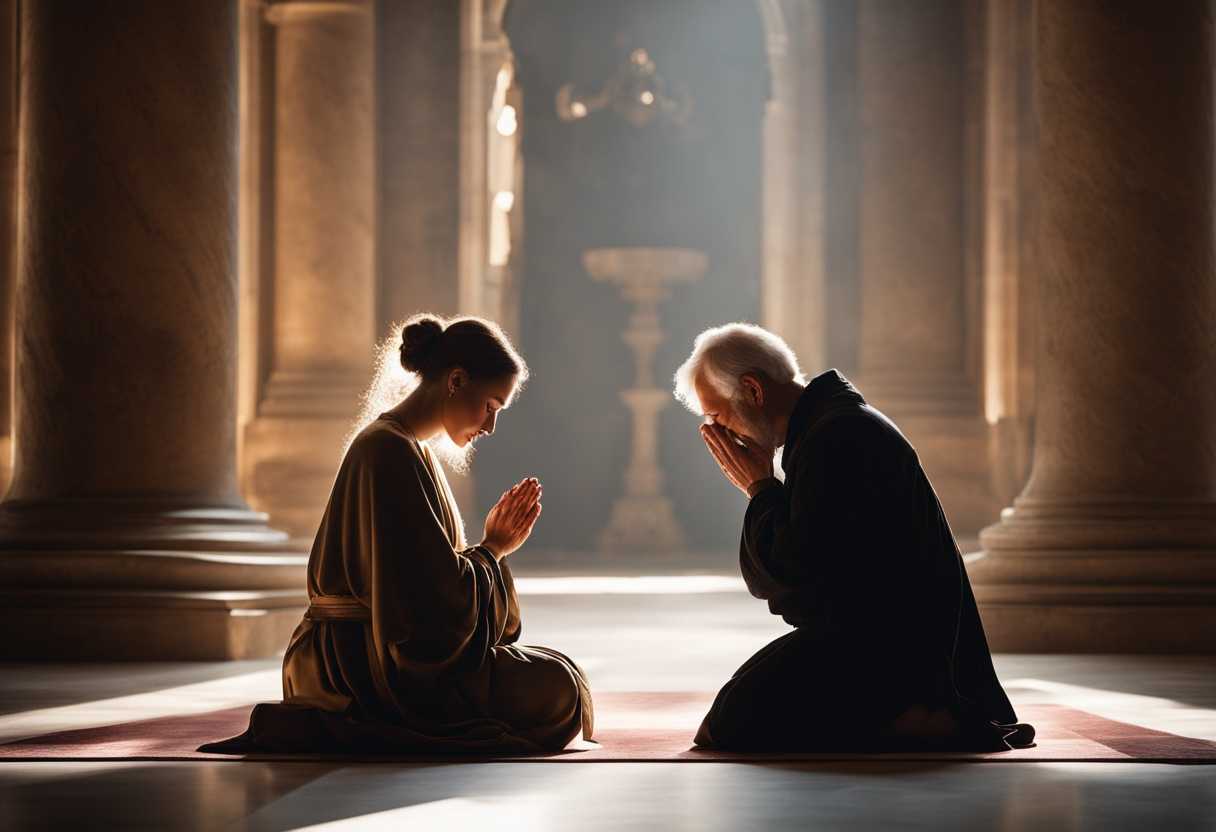Serene-individual-in-prayer-surrounded-by-soft-light-embodying-peace-and-divine-love-8k-tranquil_ifft