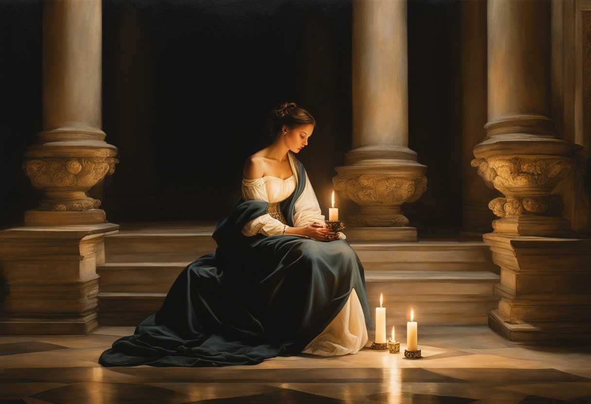 A-serene-setting-with-a-person-in-quiet-reflection-hands-clasped-surrounded-by-soft-candlelight-p_vvrc