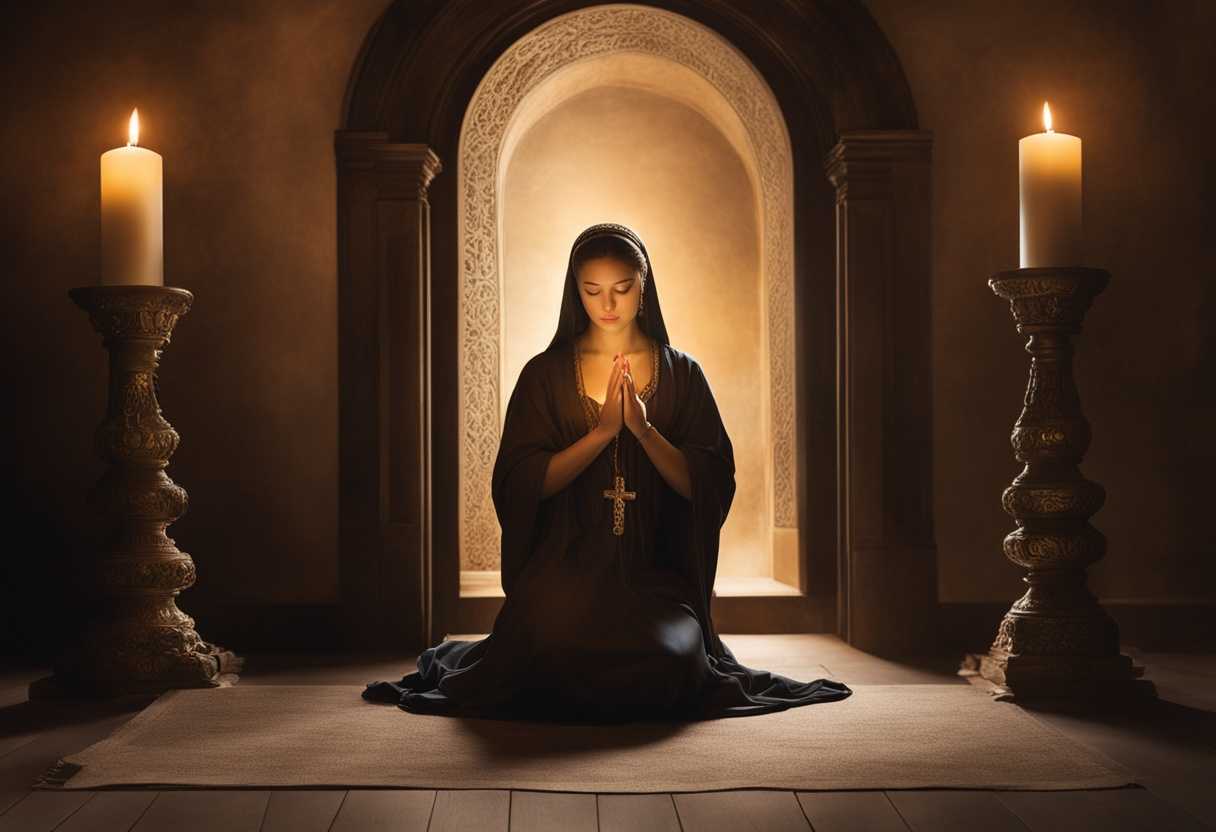 Serene-figure-praying-the-Rosary-surrounded-by-soft-candlelight-peaceful-ambiance-deep-reflection_pukf