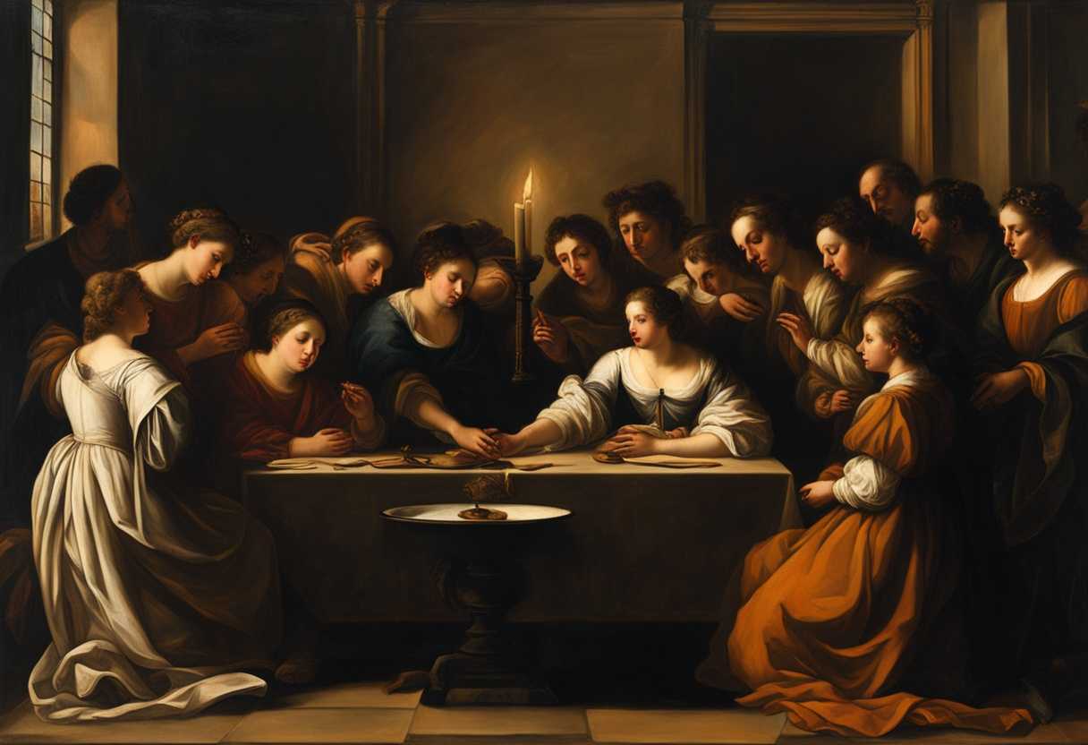 A-candlelit-room-filled-with-bowed-heads-clasped-hands-and-shared-hopes-for-healing_jumc