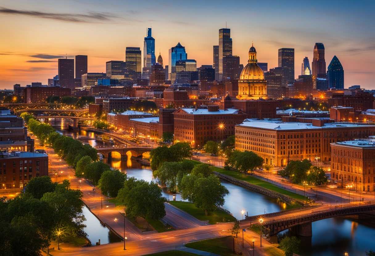 Historic-Minneapolis-skyline-diverse-community-gathering-vibrant-faith-symbols-warm-atmosphere-r_gawj