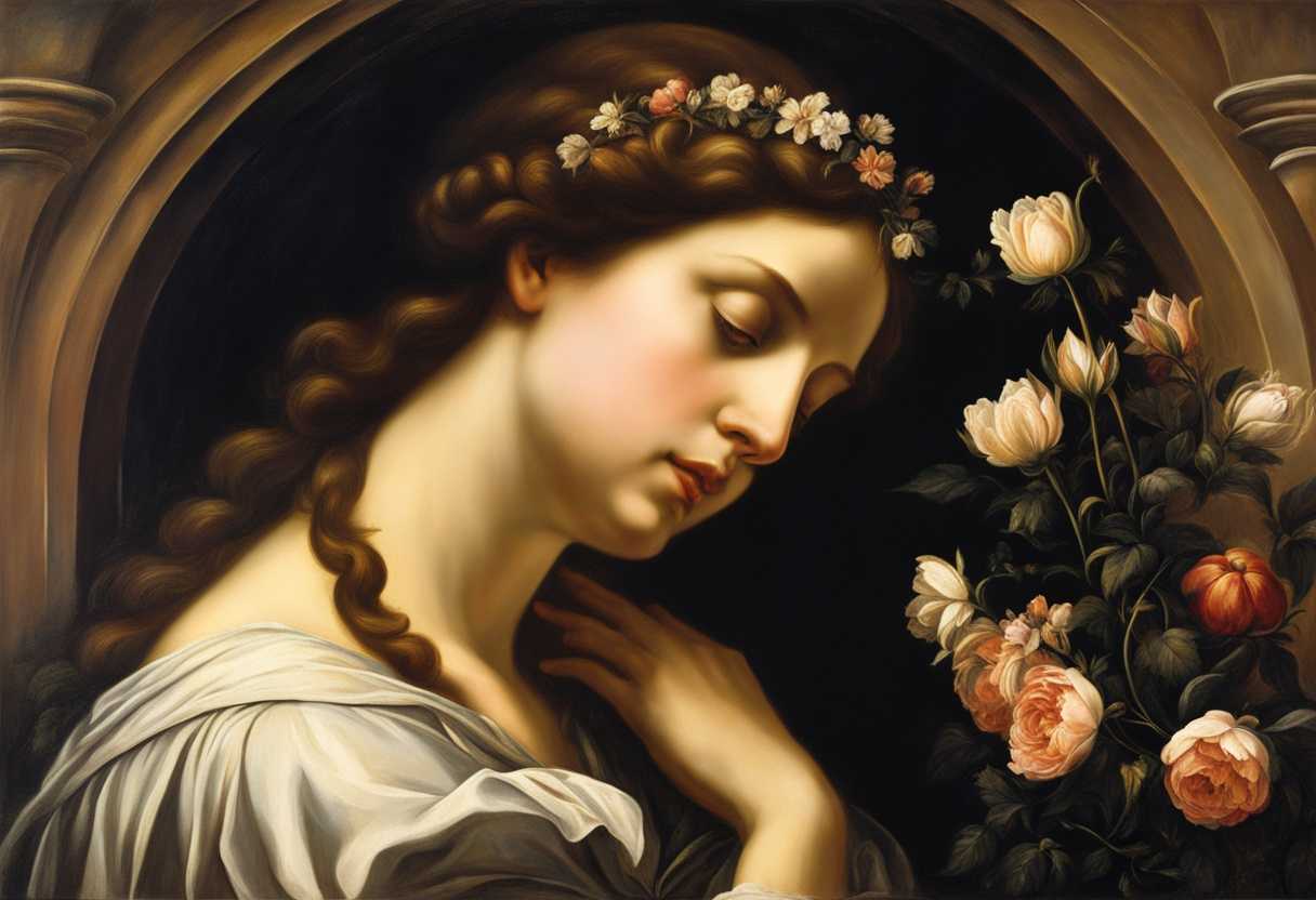Mary-in-deep-contemplation-surrounded-by-soft-candlelight-symbolic-sorrows-represented-by-delicate_wvlv