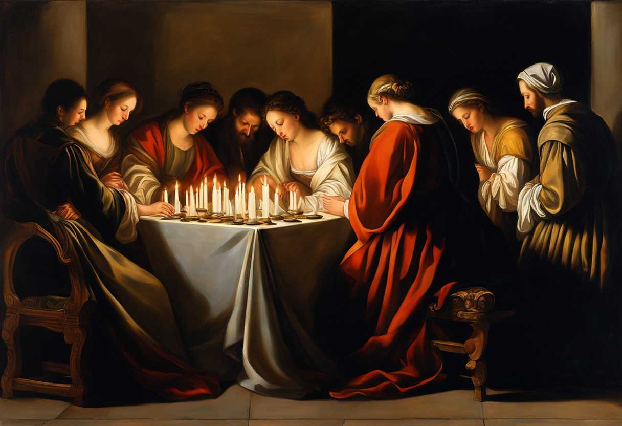A-candlelit-gathering-heads-bowed-in-prayer-seeking-forgiveness-and-transformation-together_vity