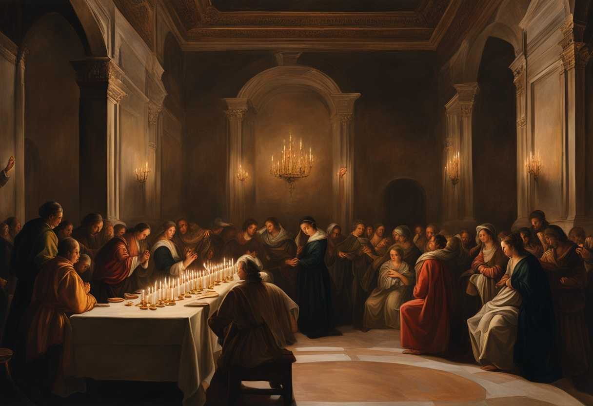 A-candlelit-room-filled-with-people-in-prayer-seeking-forgiveness-and-unity_houu