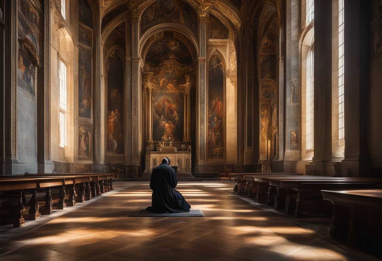 A-person-kneels-in-prayer-in-a-peaceful-church-bathed-in-soft-light_ksyp