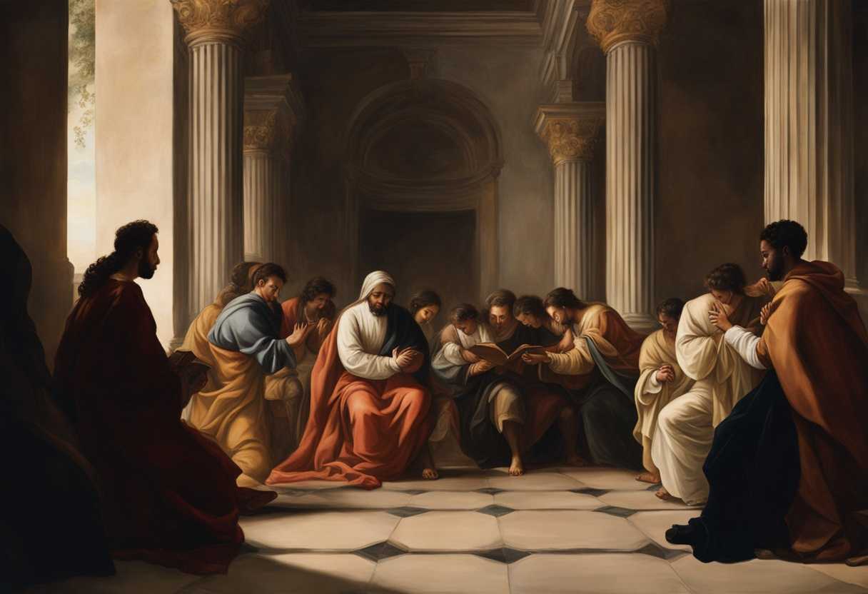 A-diverse-group-prays-together-in-a-serene-setting-seeking-spiritual-enlightenment-and-unity_suqz