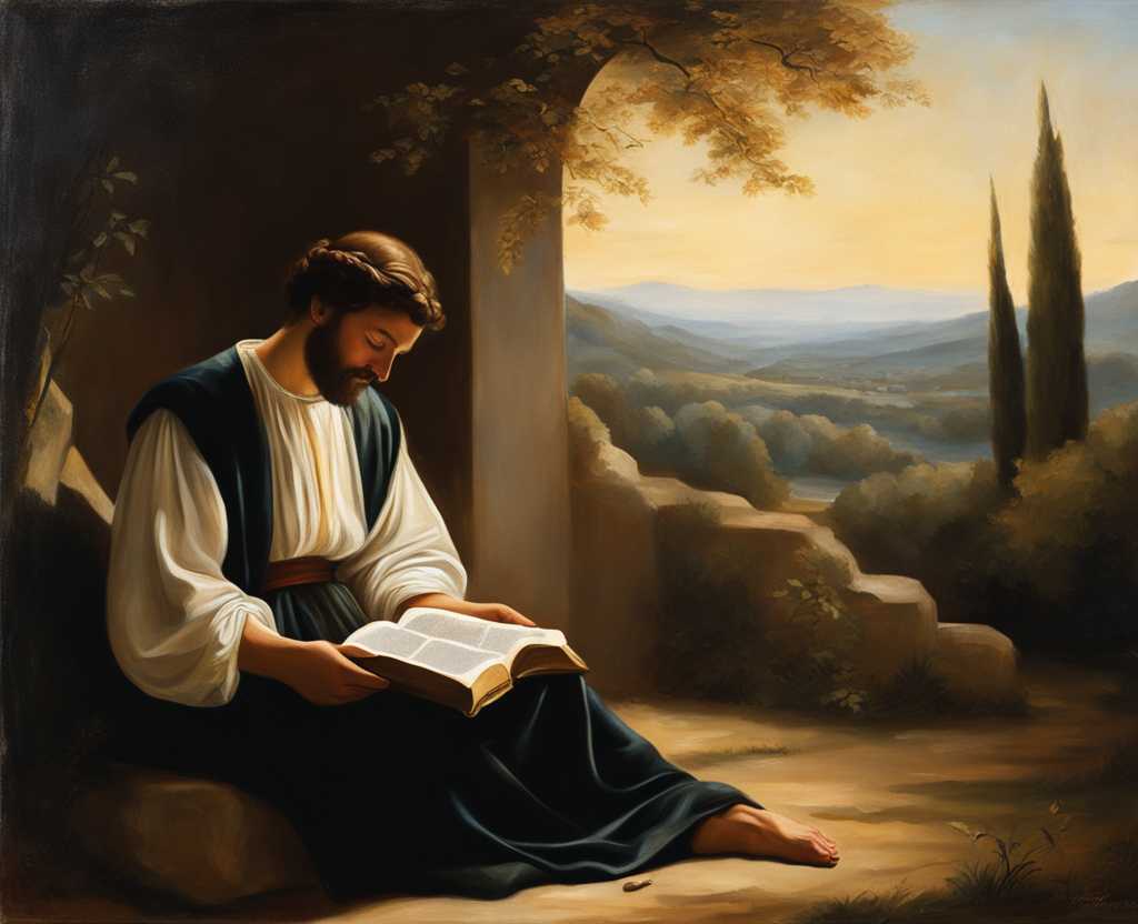person-reading-Bible-verse-in-peaceful-setting-serene-expression-spiritual-connection-tranquil-f