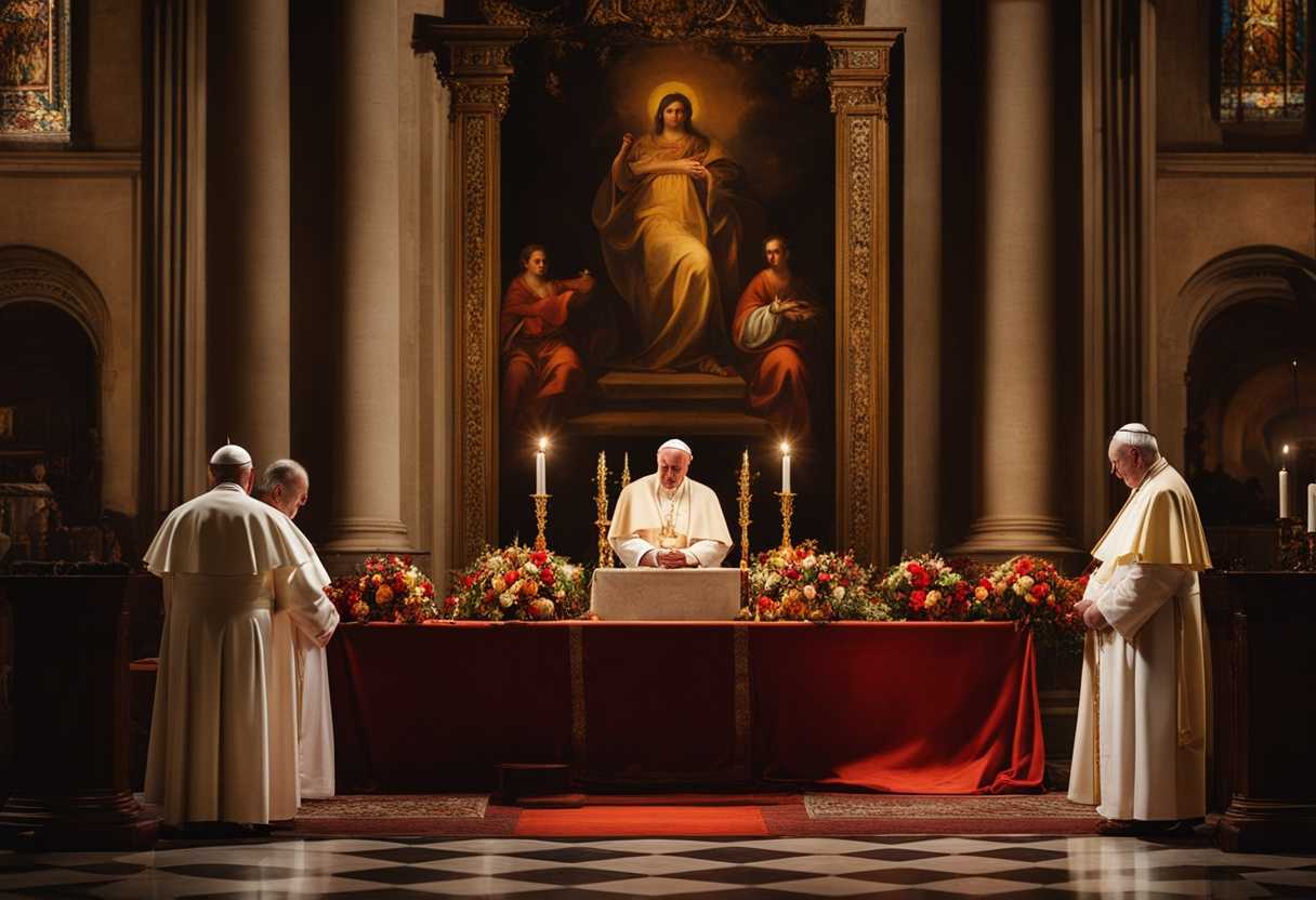 The-Pope-at-the-altar-candlelight-flickering-congregation-united-in-prayerful-reverence_xzha