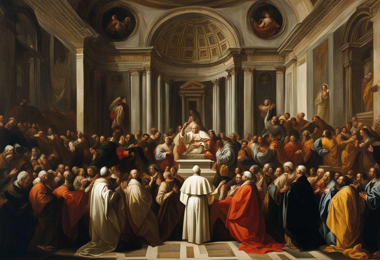 The-Pope-raises-his-hands-in-prayer-surrounded-by-a-devoted-hopeful-congregation_iqqy