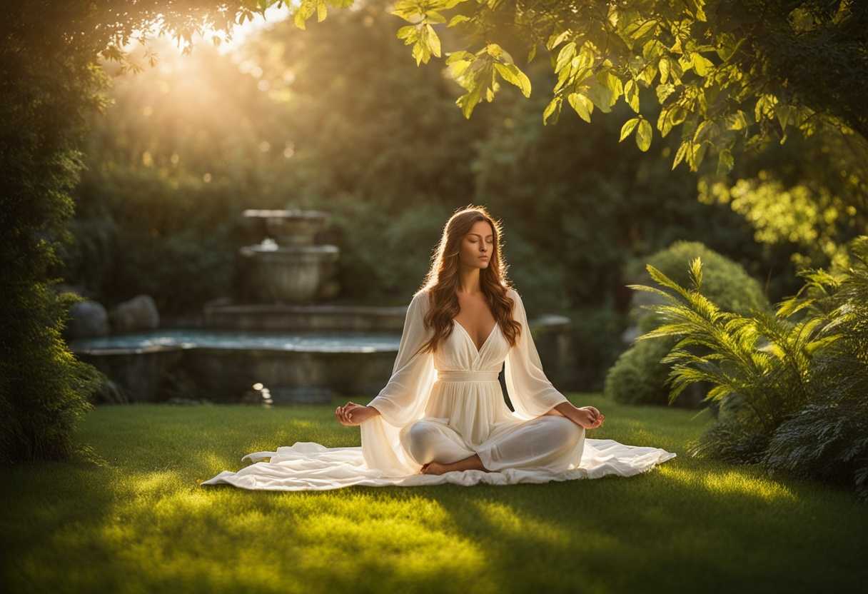 Serene-figure-meditating-in-a-tranquil-garden-soft-sunlight-filtering-through-lush-trees-peaceful-_xexk