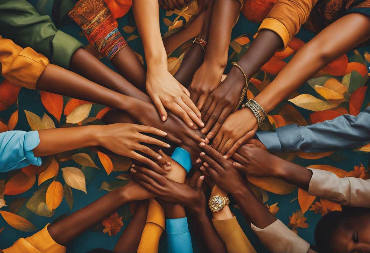 A-diverse-group-of-people-holding-hands-in-unity-surrounded-by-vibrant-community-symbols-hopeful-a_puab