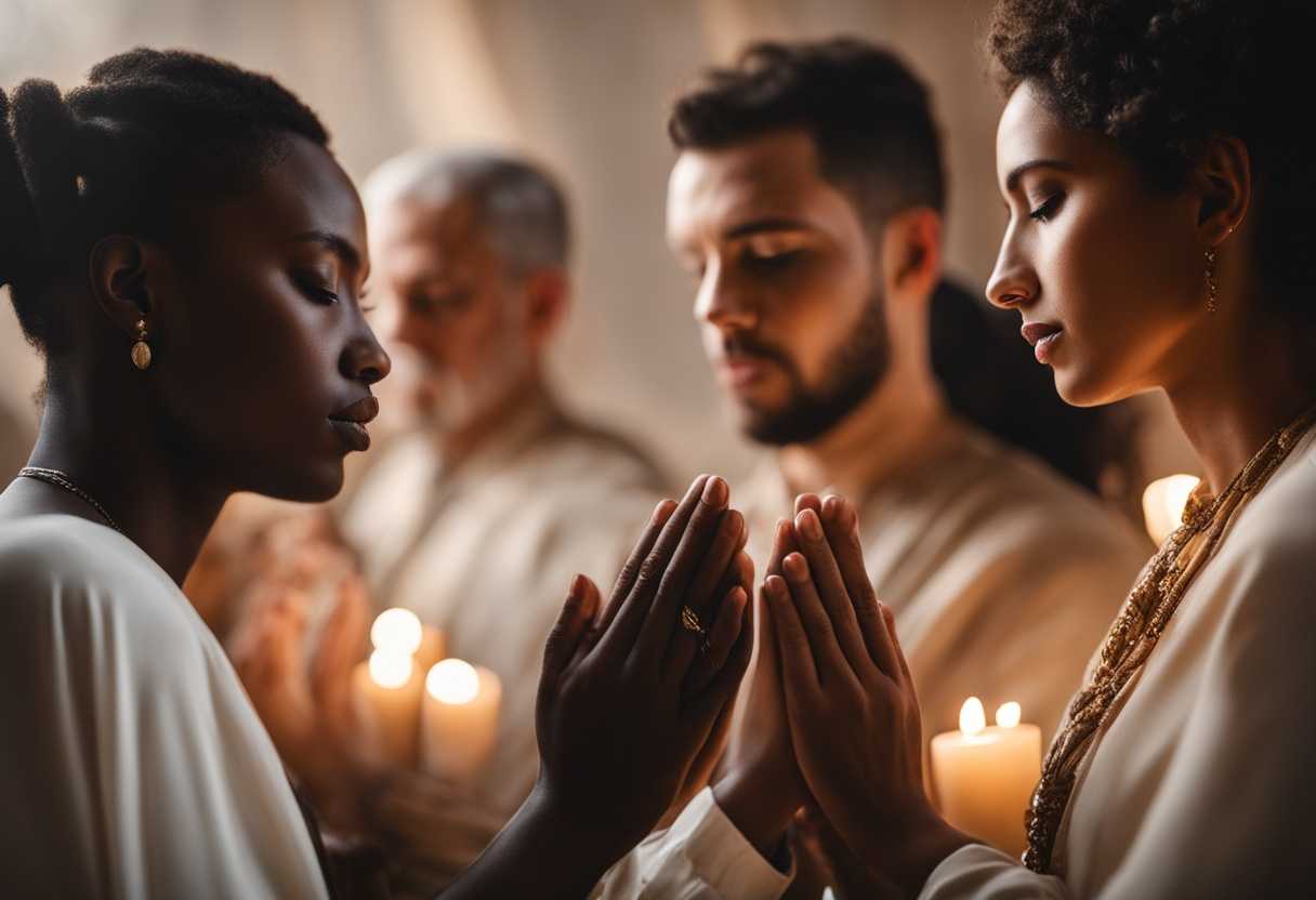 Warm-gathering-of-diverse-people-hands-joined-in-prayer-serene-atmosphere-soft-light-unity-love_fvlc