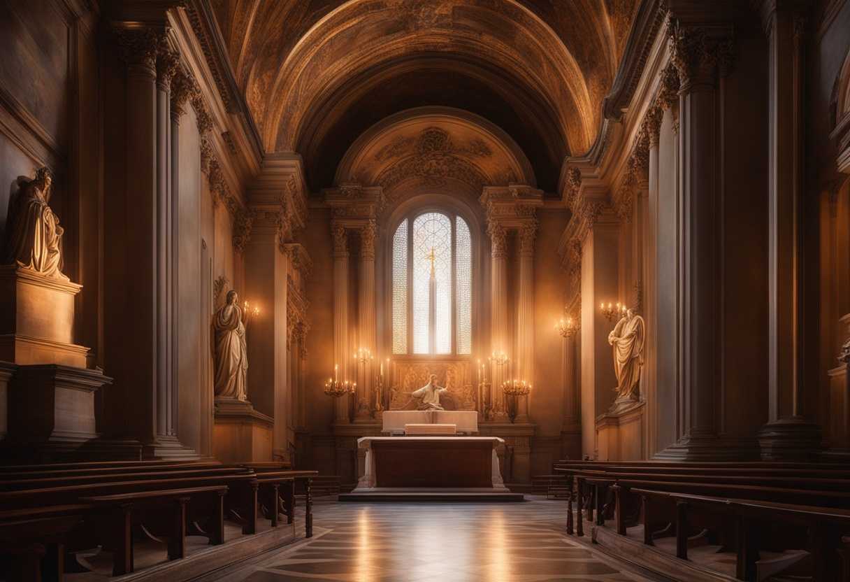 Serene-scene-of-a-peaceful-chapel-soft-candlelight-Saint-Luke-s-statue-healing-aura-tranquil-atm_wufe