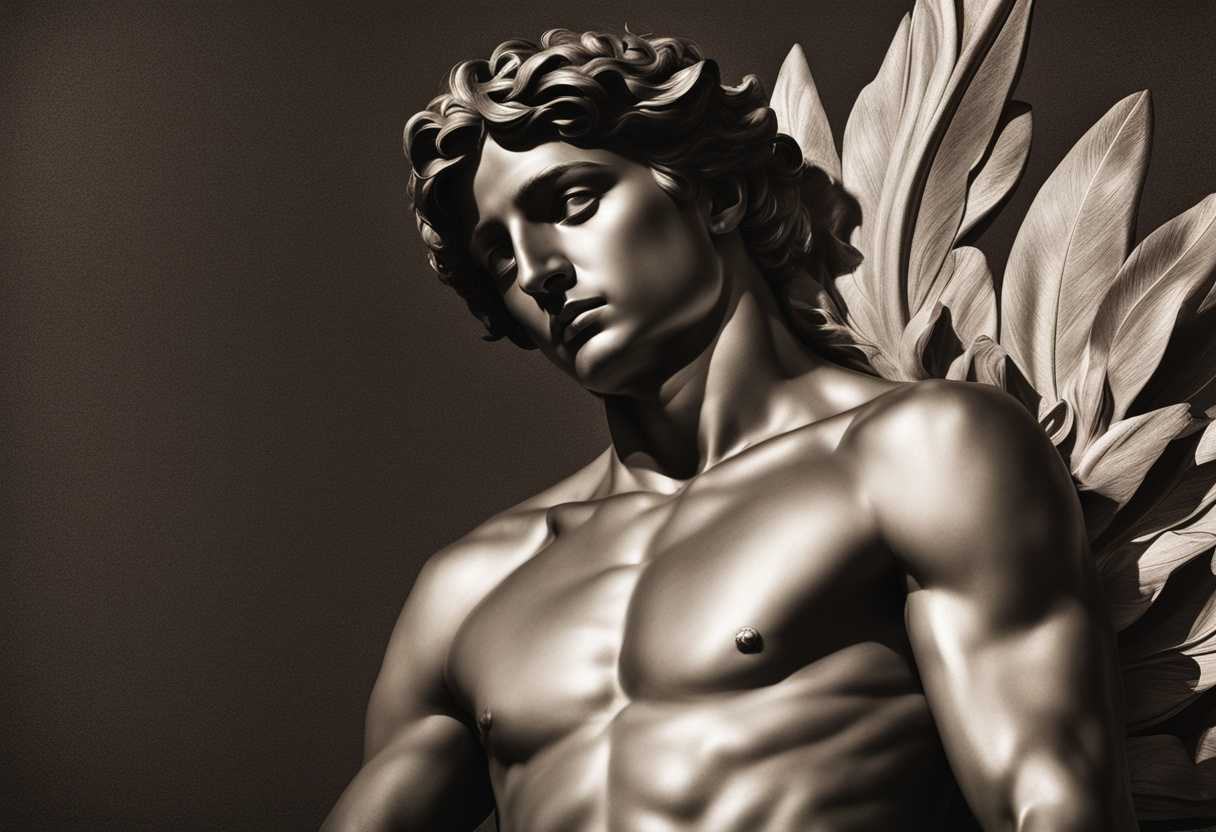 Saint-Sebastian-illuminated-by-divine-light-surrounded-by-shadows-symbolizing-hope-and-resilience_qvah