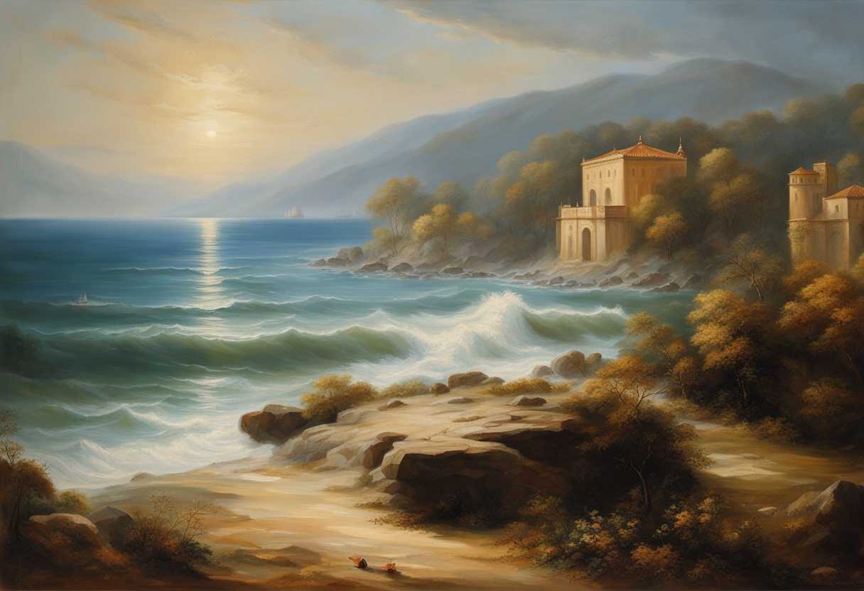 Serene-landscape-gentle-waves-soft-light-tranquil-figures-seeking-solace-harmonious-atmosphere-_orck