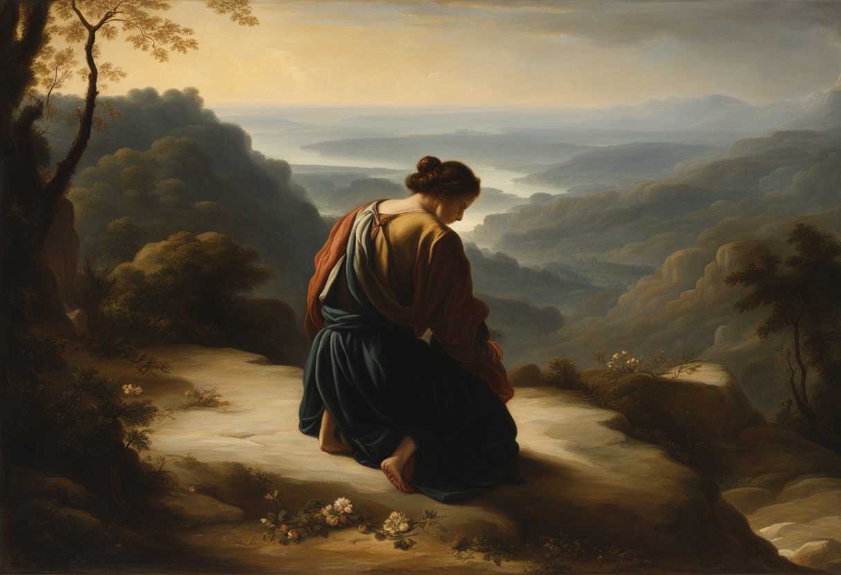 A-person-kneeling-in-a-serene-landscape-hands-clasped-seeking-strength-amidst-adversity-soft-ligh_ruad